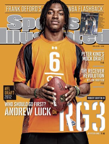 4 covers Sports Illustrated 2013 RG3 Washington Redskins Robert Griffin III 