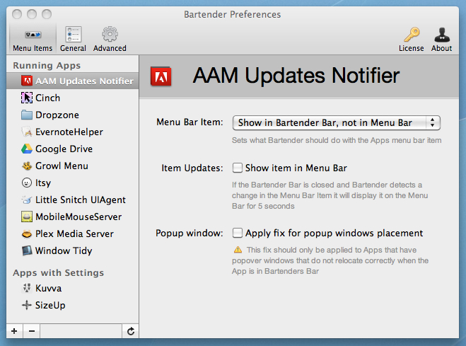 Bartender for OS X cures menu bar clutter - The Verge
