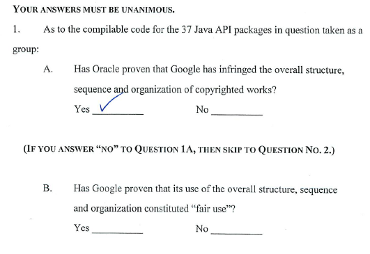 Oracle Vs Google