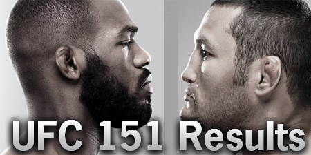 UFC 151 Results