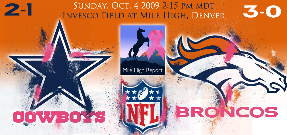 NFL Week 4 - Dallas Cowboys at Denver Broncos Game Notes - Mile High Report