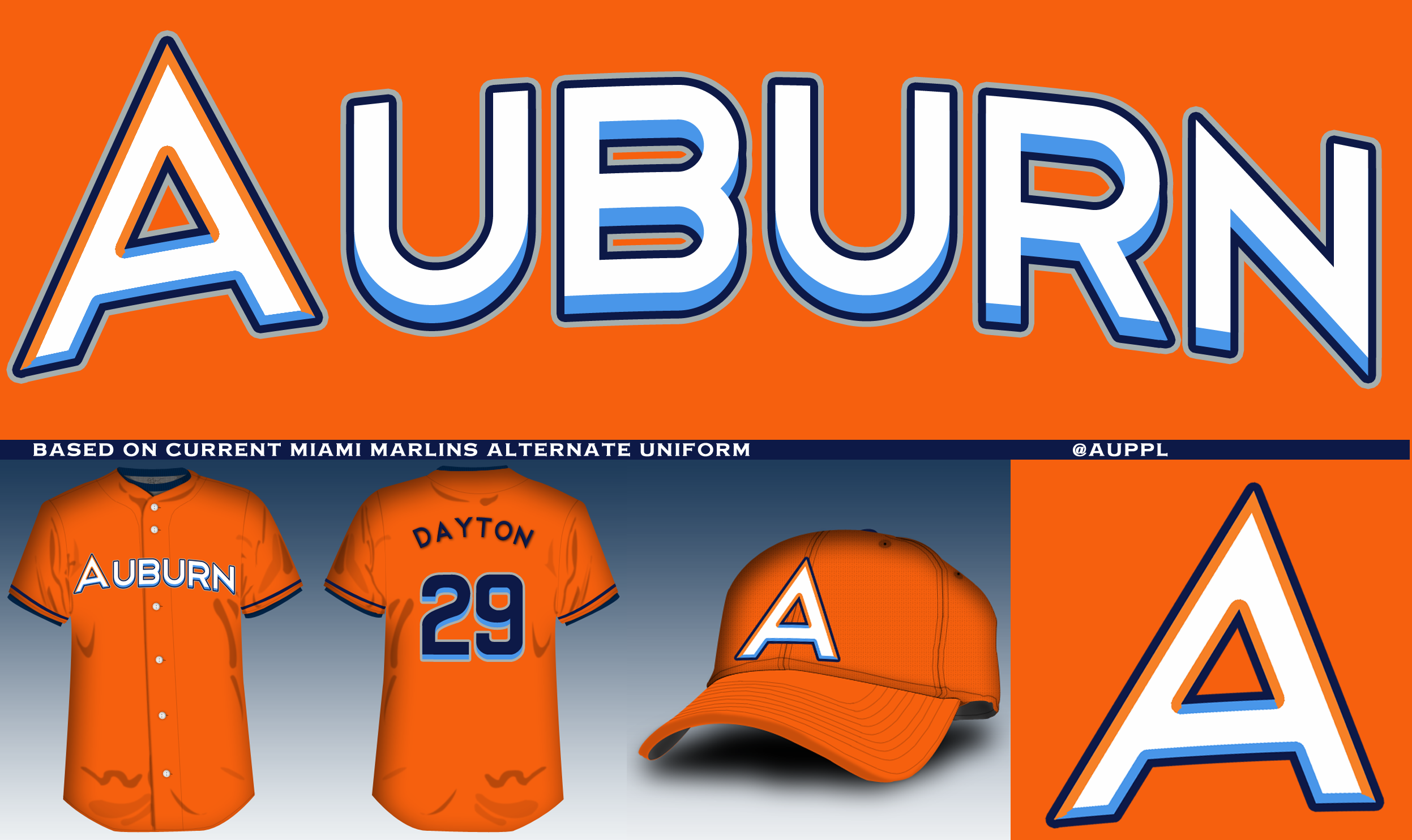 Redesigning the Auburn Baseball Uniform Part 2: The Concepts