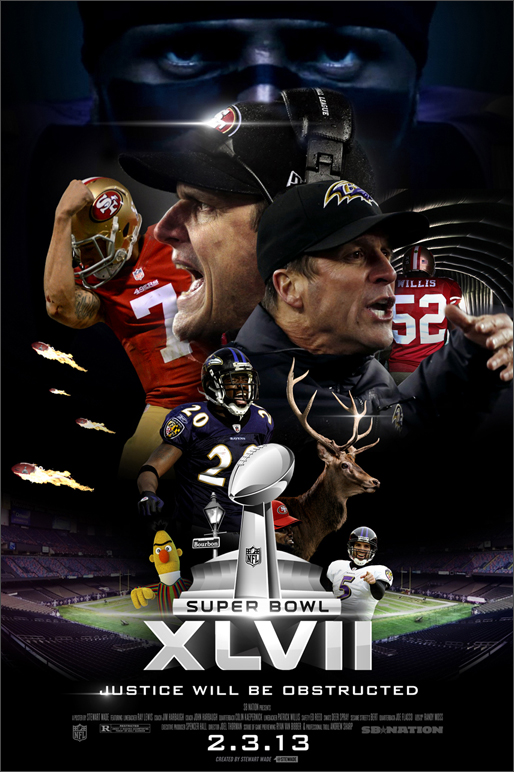 Super Bowl Poster