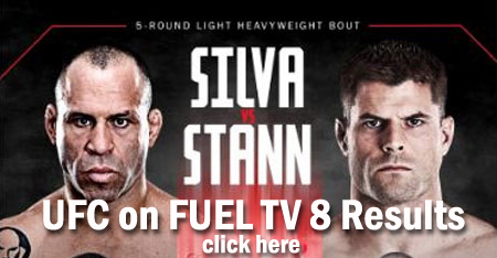 UFC on FUEL TV 8 Results