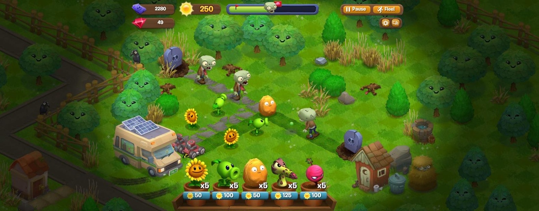 Plants vs. Zombies Adventures? is a Facebook game you?ll