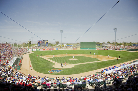Spring baseball in Arizona