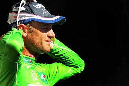 Alessandro Petacchi Tour de France Podium Cafe
