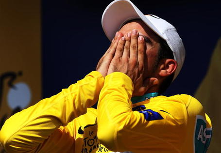 Alberto Contador, doping, Tour de France 2010