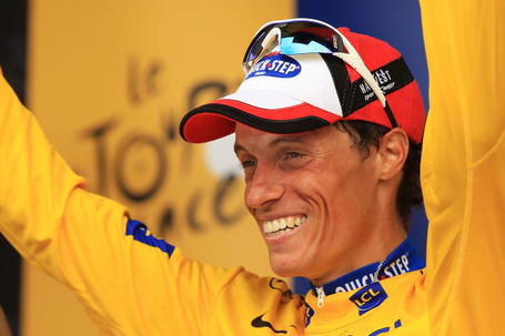 Sylvain Chavanel, Quick Step, Tour de France, Yellow Jersey