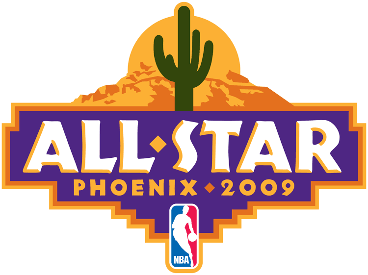 NBA All-Star Game logo Phoenix 2009
