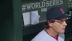 ANIMATED: Tony La Russa Reacts to Mike Napoli's Go-Ahead Double In Game