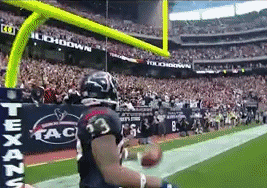 Image result for arian foster bow gif