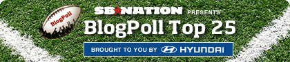 SB Nation BlogPoll Top 25 College Football Rankings