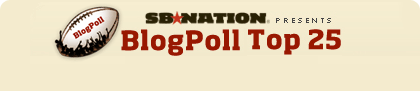 SB Nation BlogPoll Top 25 College Football Rankings