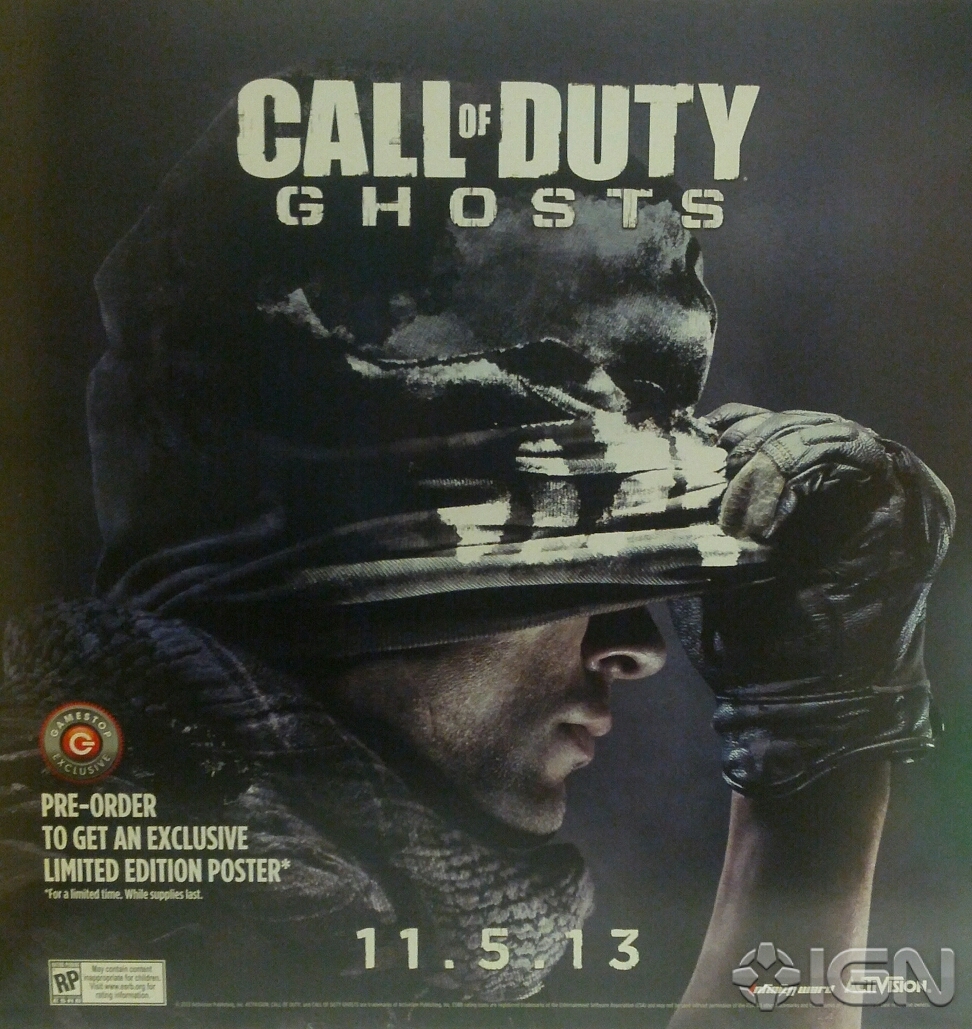 Call of Duty: Ghosts launching Nov. 5, according to leaked poster